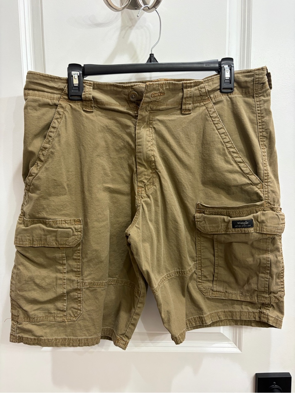 Wrangler Men’s Cargo Shorts - Tan